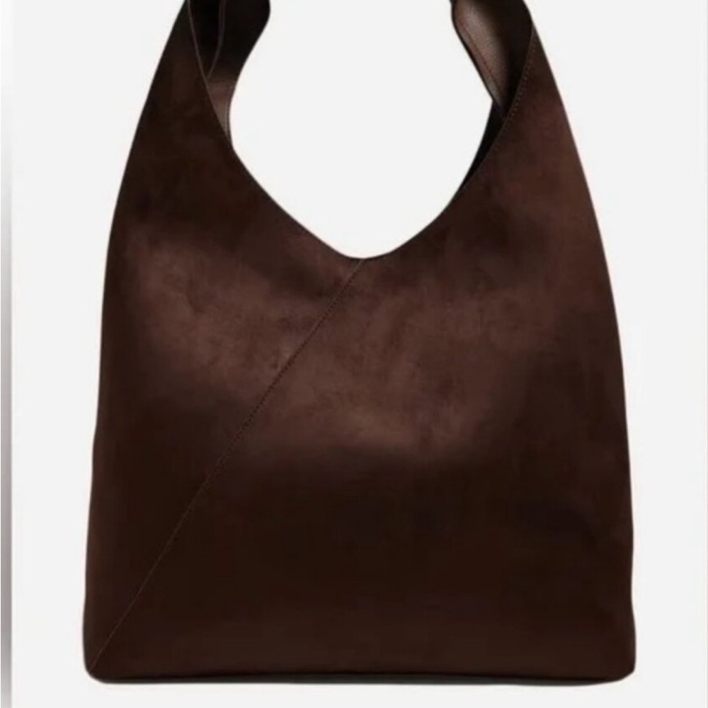 Banana Republic Brown Hobo Bag with Soft Leather